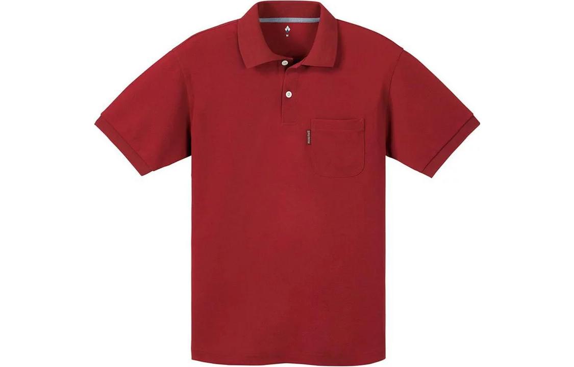 Montbell  Outdoor Solid Color Casual Polo Shirt 1114228