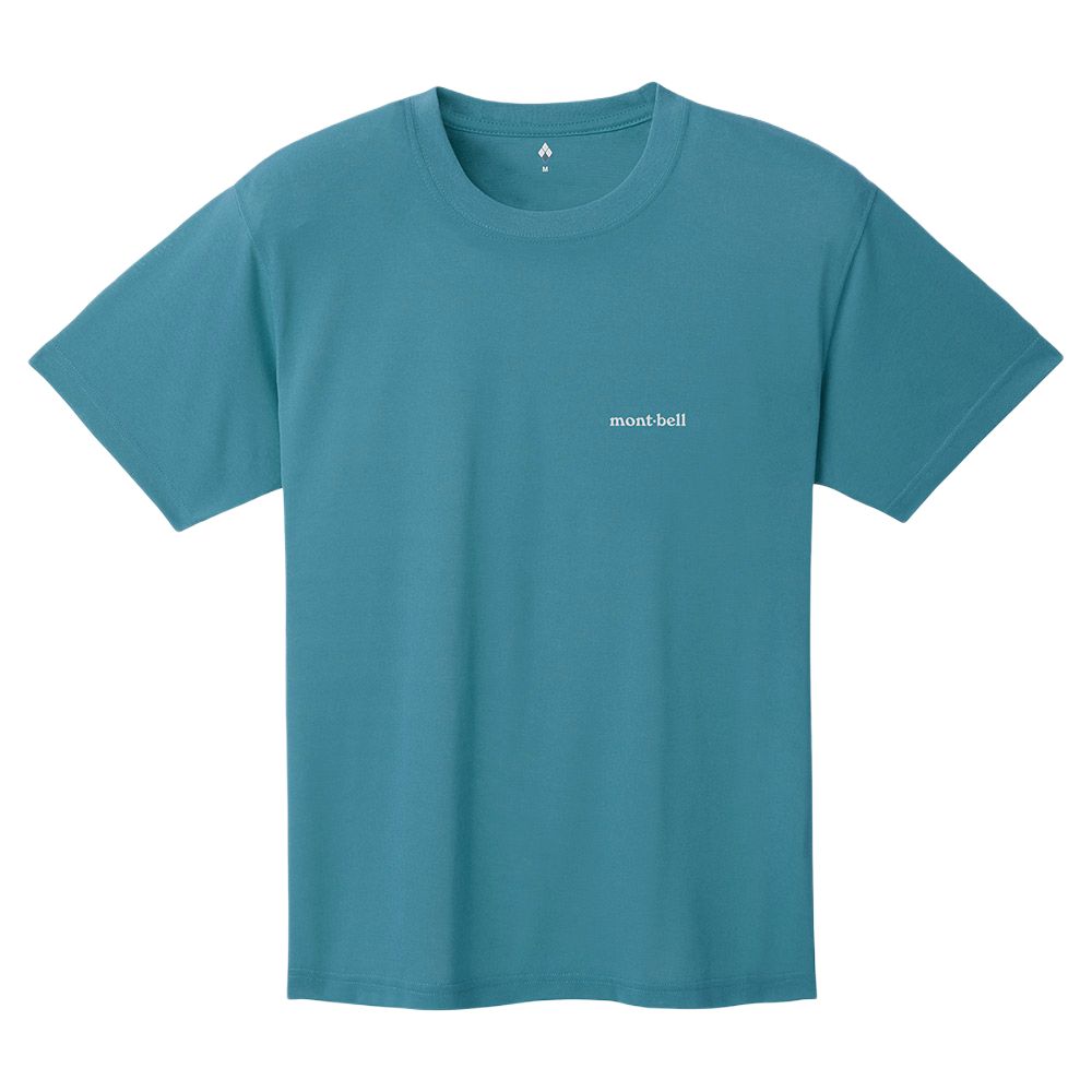 Montbell  Quick-Dry Breathable Crew Neck Outdoor Sports T-Shirt 1114686-BGN
