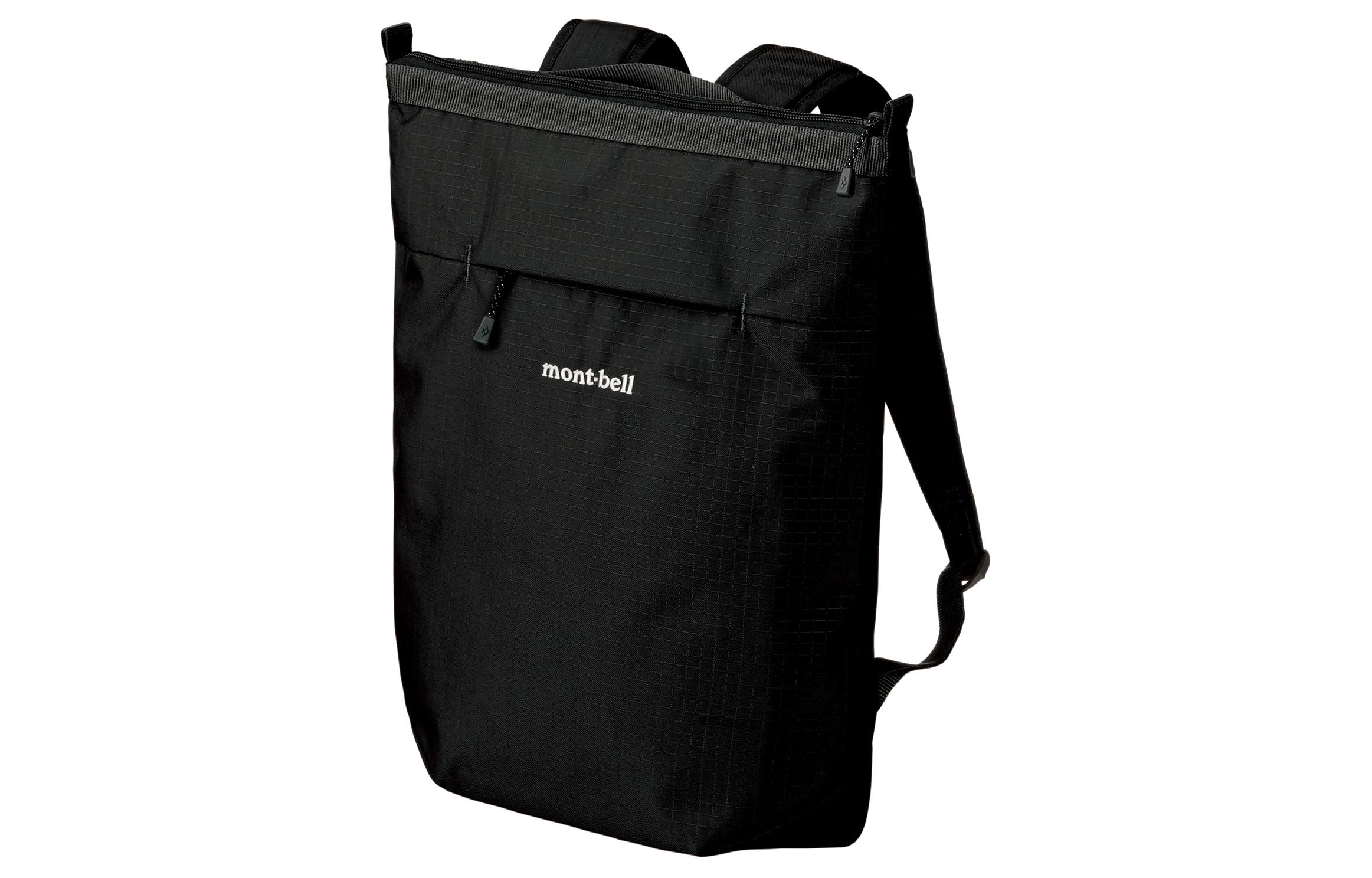 Montbell Bernina Pack 10 Lightweight Durable Nylon Backpack Black - Unisex 1123903-BK