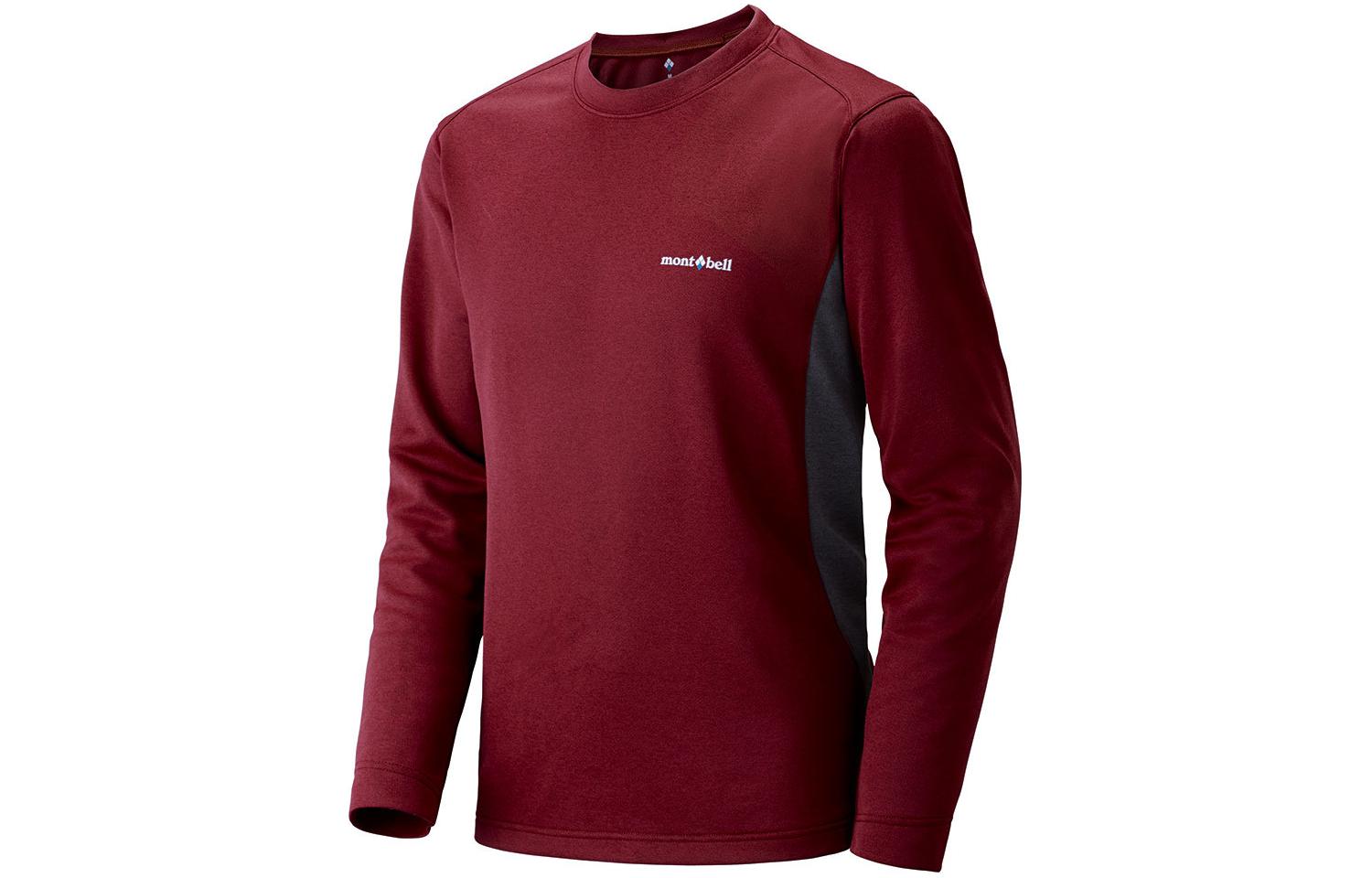 Montbell Colorblock Crewneck Long Sleeve Graphic T-Shirt 1104938