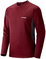 Montbell Colorblock Crewneck Long Sleeve Graphic T-Shirt 1104938 Montbell Colorblock Crewneck Long Sleeve Graphic T-Shirt 1104938