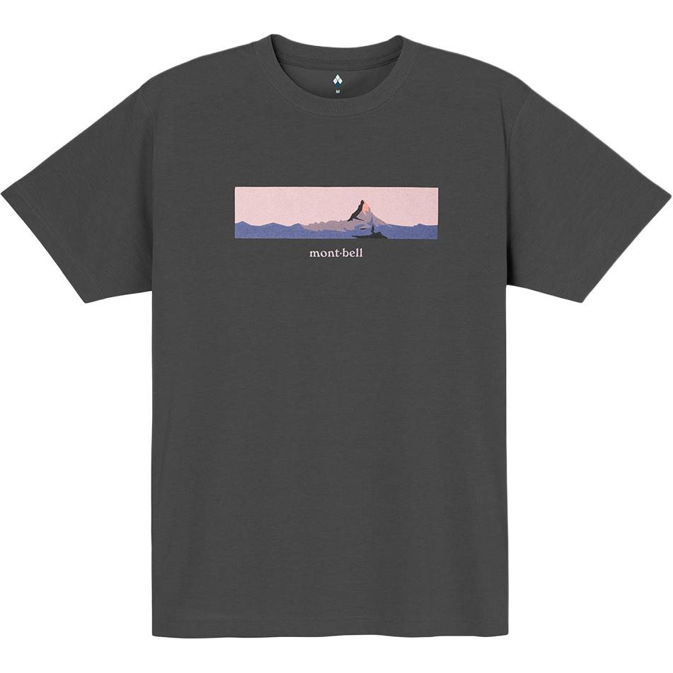 Montbell Japanese Logo Crewneck Short Sleeve T-Shirt Unisex 1114743