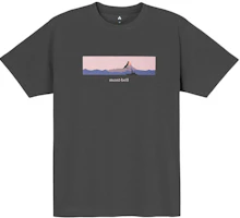 Montbell Japanese Logo Crewneck Short Sleeve T-Shirt Unisex 1114743 Montbell Japanese Logo Crewneck Short Sleeve T-Shirt Unisex 1114743