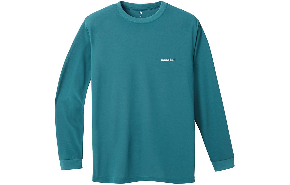 Montbell Unisex Crewneck Long Sleeve Quick-Dry Casual Breathable Shirt 1114688