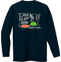 Montbell UV Protection Quick-Dry Printed Long Sleeve Tee Unisex. 1114772 Montbell UV Protection Quick-Dry Printed Long Sleeve Tee Unisex. 1114772
