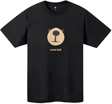 Montbell Wickron Retro Bear UV Protection Quick-Dry T-Shirt Unisex. 1114735 Buy Montbell Wickron Retro Bear UV Protection Quick-Dry T-Shirt Unisex. 1114735
