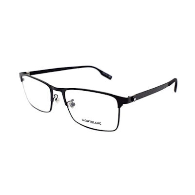 Montblanc Alloy Business Optical Eyeglass Frame - Simple Metal Design MB0187O-004-56