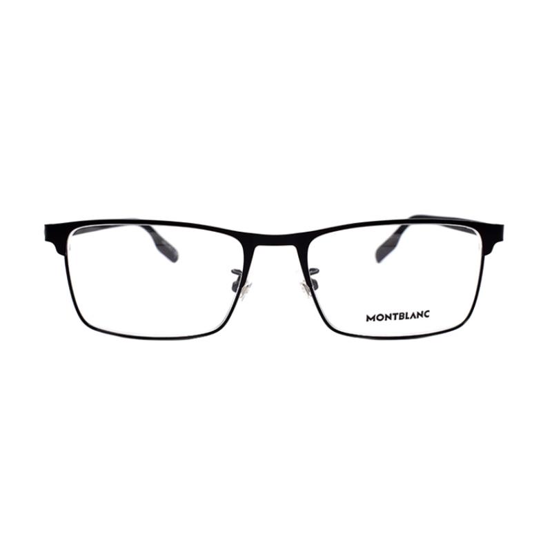 Lookbook Montblanc Alloy Kacamata Bingkai Optik Bisnis - Desain Logam Sederhana MB0187O-004-56