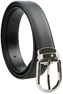 萬寶龍 3公分黑色皮革腰帶 - 商務休閒風格 112363 Lookbook 萬寶龍 3公分黑色皮革腰帶 - 商務休閒風格 112363