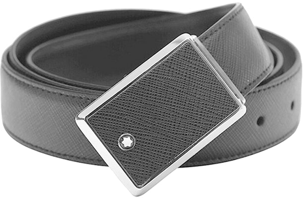 萬寶龍 黑色皮帶 3公分寬 簡約設計 114421 Purchase 萬寶龍 黑色皮帶 3公分寬 簡約設計 114421