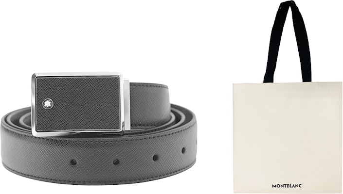 萬寶龍 黑色皮帶 3公分寬 簡約設計 114421 Details for 萬寶龍 黑色皮帶 3公分寬 簡約設計 114421