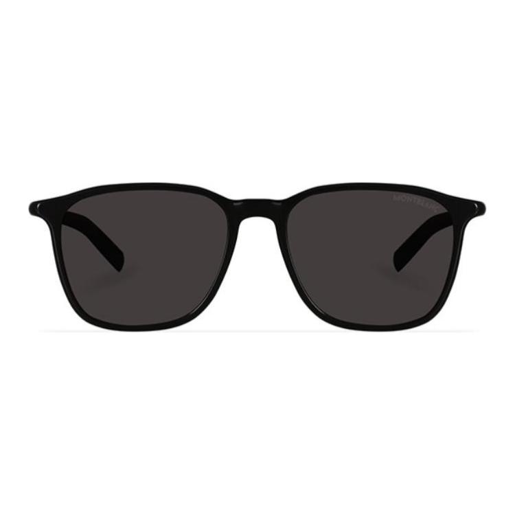 Montblanc  Black Square Sunglasses with Logo Design. MB0325S 圖 3