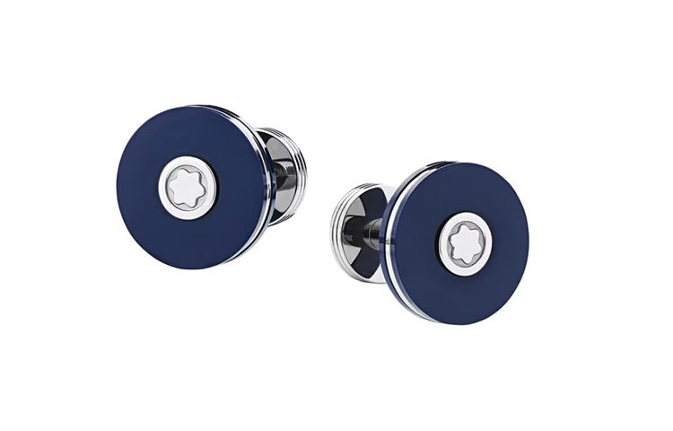 Montblanc  Blue Cufflinks - Stylish and Versatile Accessories. MB123812 圖 3