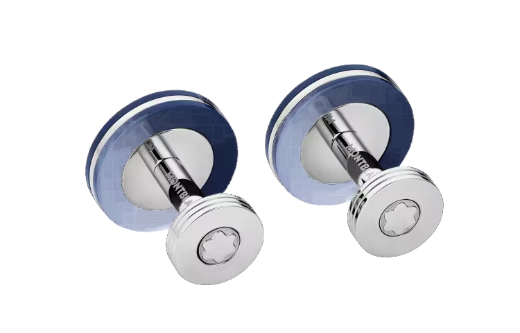 Montblanc  Blue Cufflinks - Stylish and Versatile Accessories. MB123812 圖 4