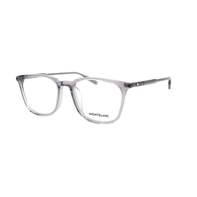 Montblanc Entry Series Square Optical Glasses - Transparent Light Grey MB0089OK-010