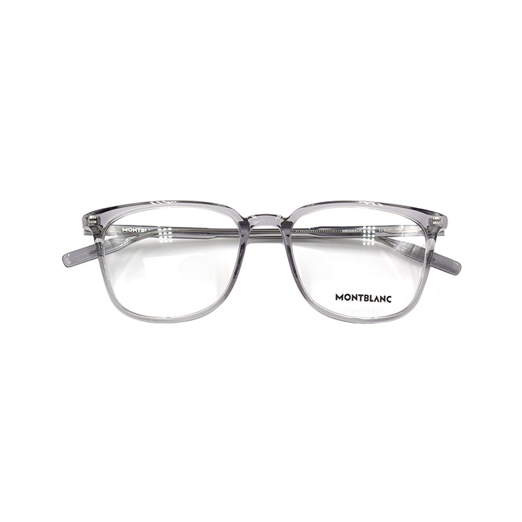 Montblanc  Entry Series Square Optical Glasses - Transparent Light Grey MB0089OK-010 圖 4