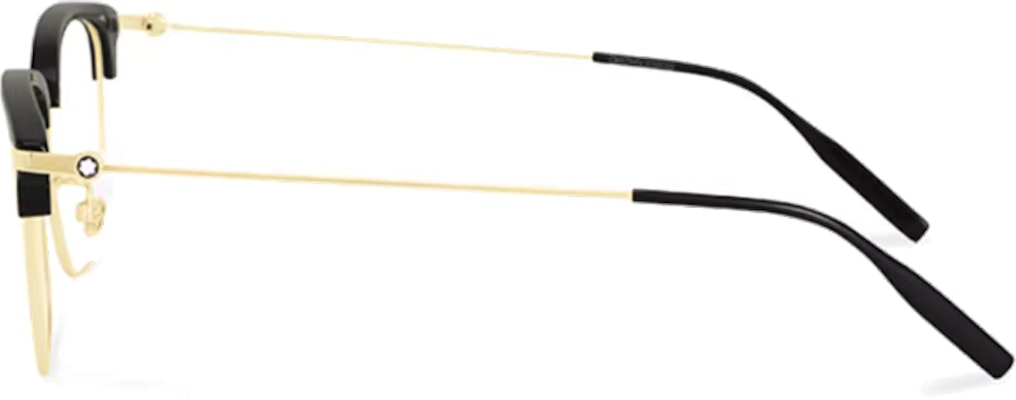 Kacamata Optik Montblanc Hexagonal Frame Hitam dengan Titanium Alloy. MB0316OA-002 Shop Kacamata Optik Montblanc Hexagonal Frame Hitam dengan Titanium Alloy. MB0316OA-002