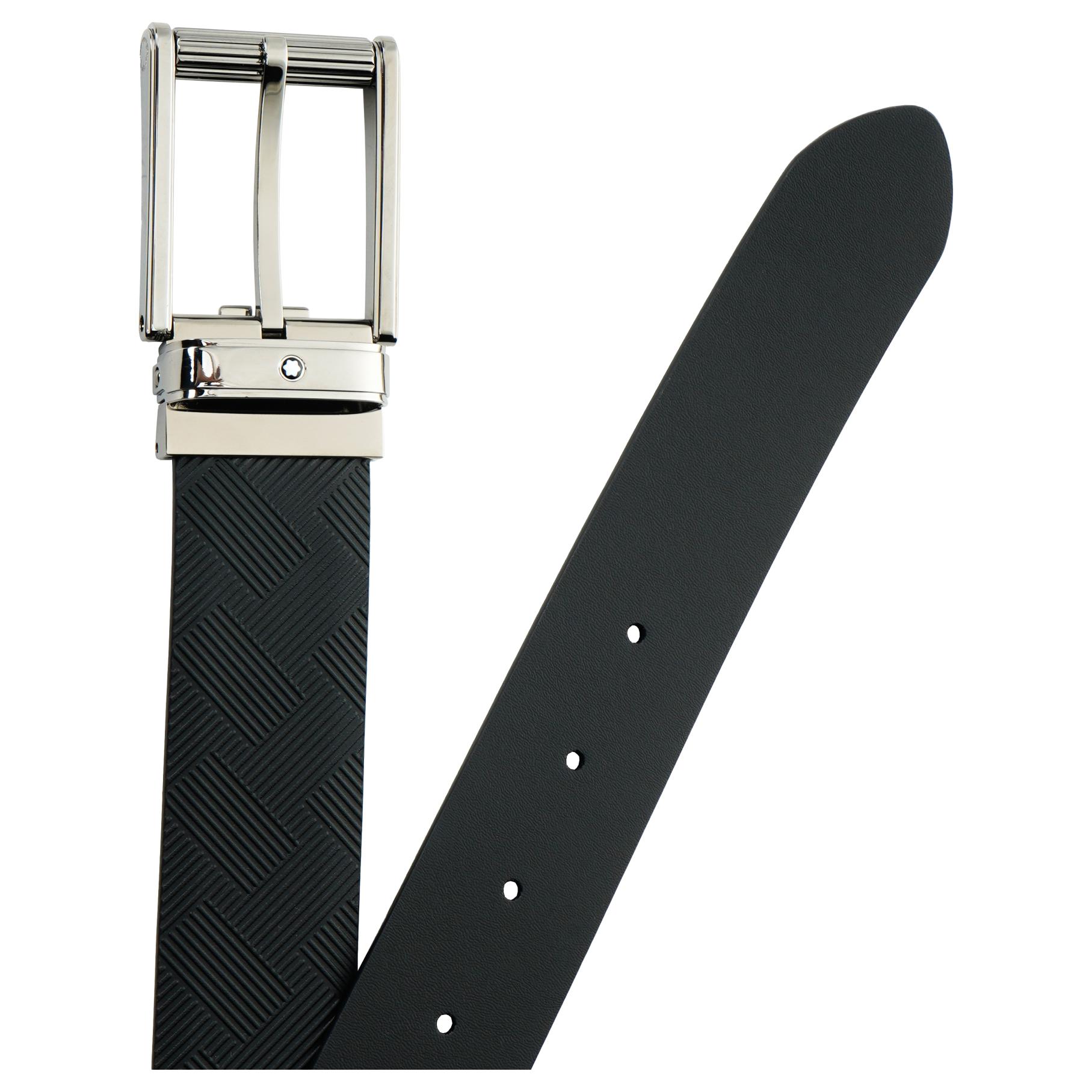 Purchase 萬寶龍皮革腰帶時尚針扣3.5cm寬休閒潮流配件 MB130586