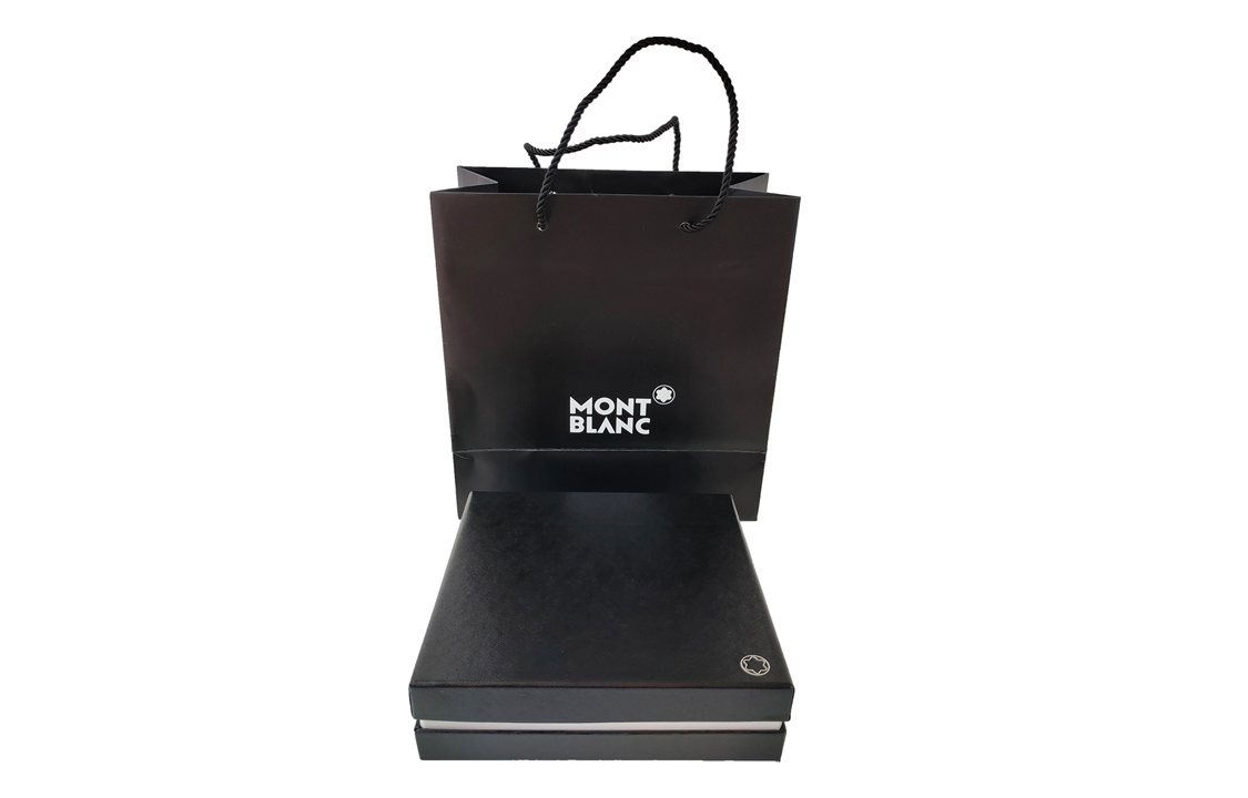 Montblanc  Leather Cardholder Gift Set with Black 3cm Wide Belt. MB129305 圖 5