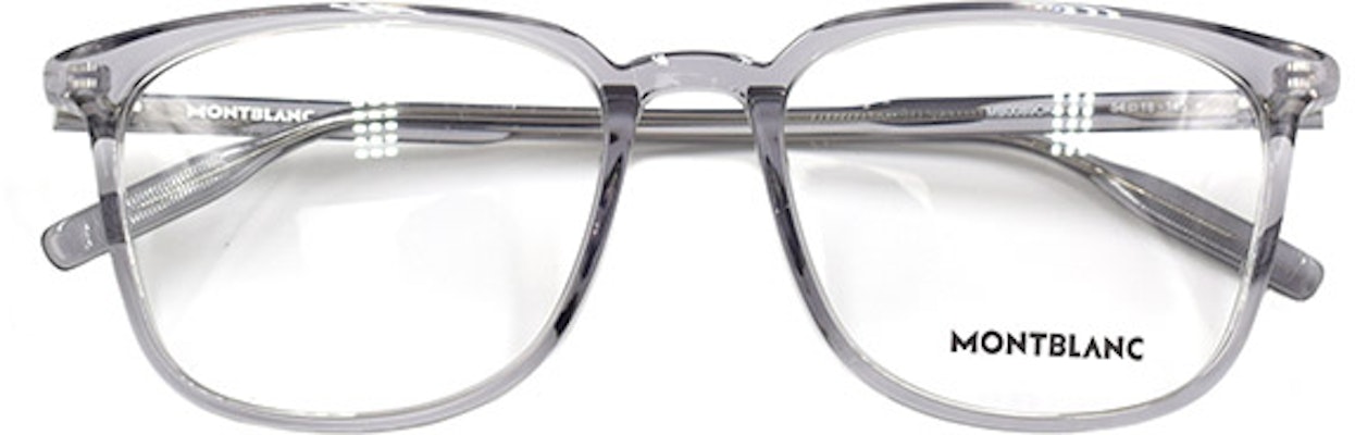 Montblanc Bingkai Kacamata Optik Mewah Elegan Persegi. MB0089OK-012 Shop Montblanc Bingkai Kacamata Optik Mewah Elegan Persegi. MB0089OK-012