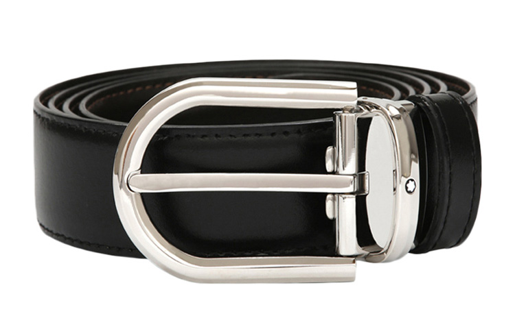 Montblanc  Reversible Leather Belt 3cm Wide. 123890 圖 2