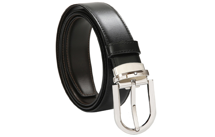 Montblanc  Reversible Leather Belt 3cm Wide. 123890 圖 3