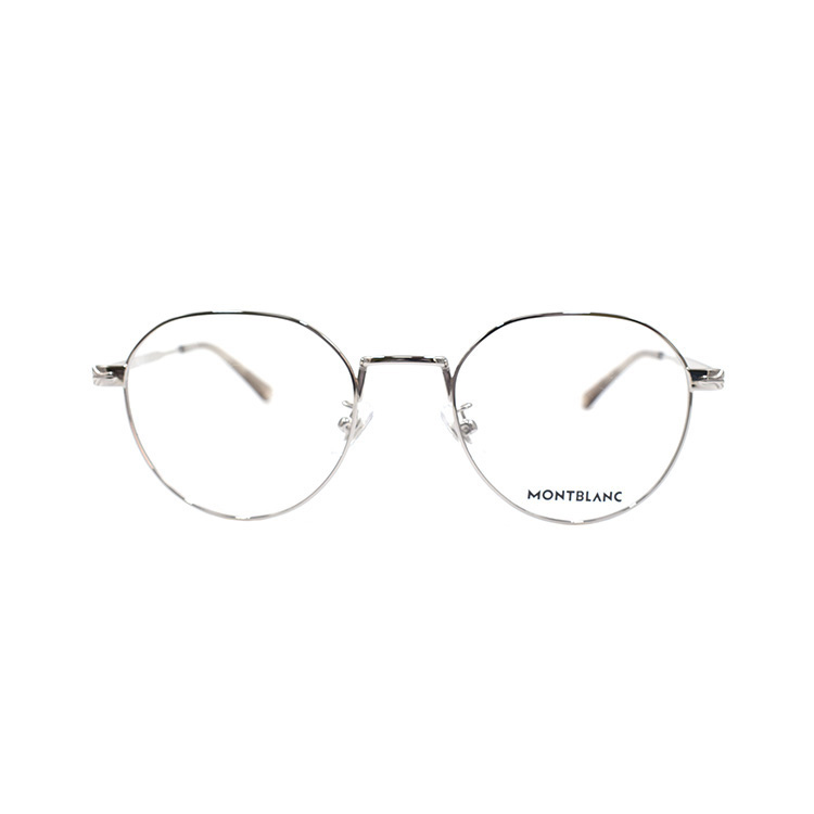 Montblanc  Round Alloy Optical Glasses with Letter Engraving & Polarized Temples. MB0310OA-003 圖 3