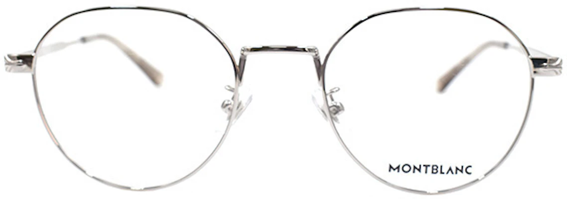 Montblanc Round Alloy Optical Glasses with Letter Engraving & Polarized Temples. MB0310OA-003 Lookbook Montblanc Round Alloy Optical Glasses with Letter Engraving & Polarized Temples. MB0310OA-003