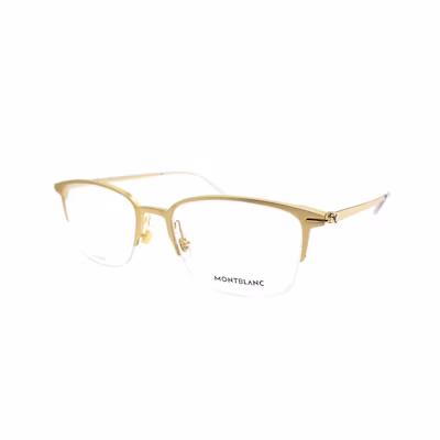 Montblanc Aluminum-Magnesium Titanium Alloy Rectangular Optical Glasses MB0234OK-004