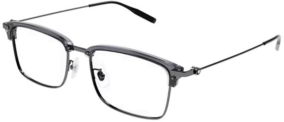Kacamata Optik Unisex Montblanc Hitam Model Persegi dengan Gagang Logam. MB0318OA-003 Buy Kacamata Optik Unisex Montblanc Hitam Model Persegi dengan Gagang Logam. MB0318OA-003