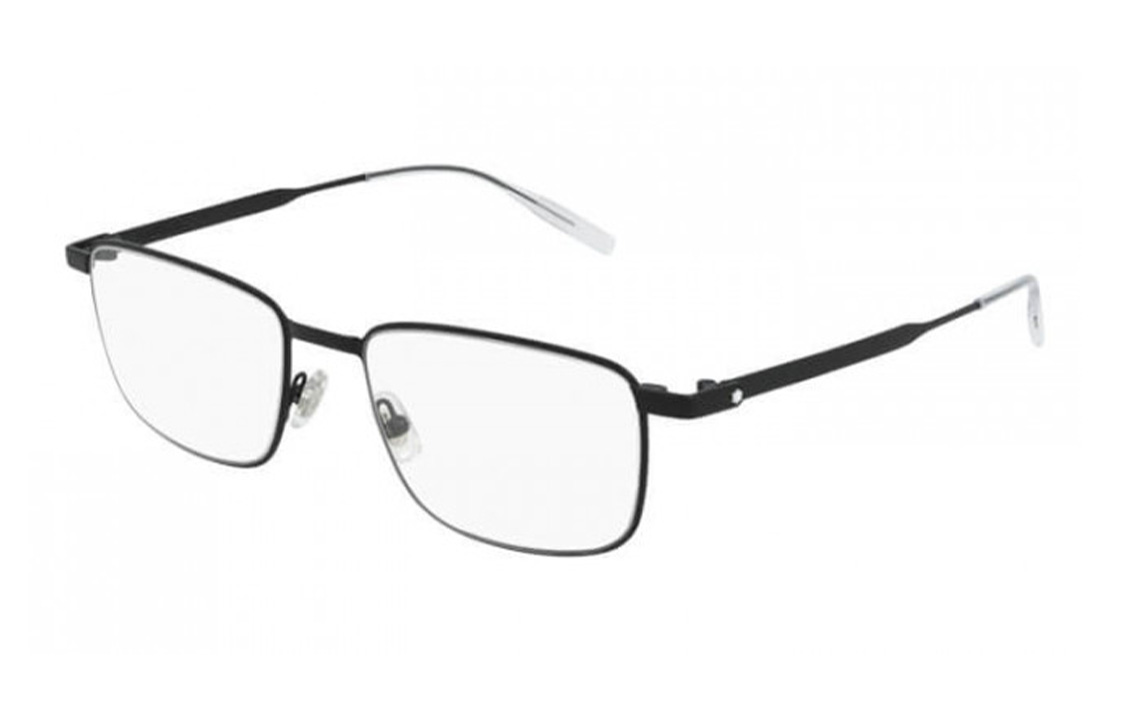 Montblanc Black Square Optical Frame Glasses for Men MB0146O 004