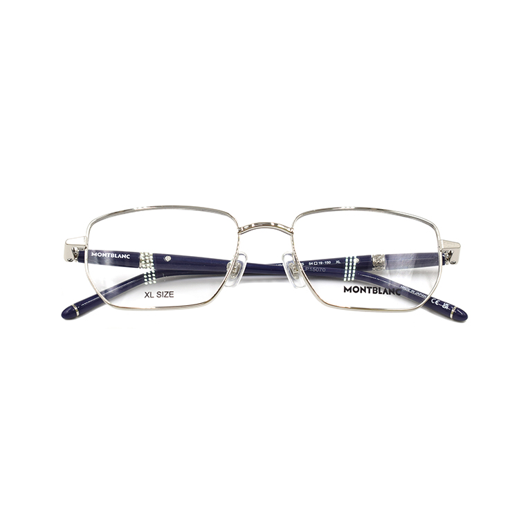 Montblanc Diplomat Series Alloy Rectangle Optical Glasses for Men. MB0347O-005 圖 4