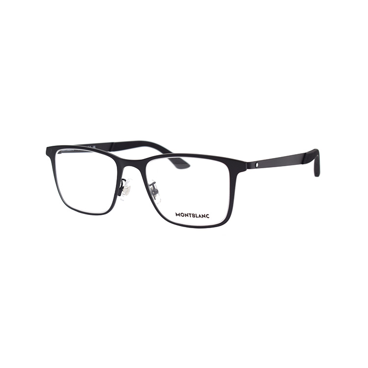 Montblanc Dynamic Texture 2.0 Alloy Rectangle Optical Frame  Black. MB0334O-001 圖 2