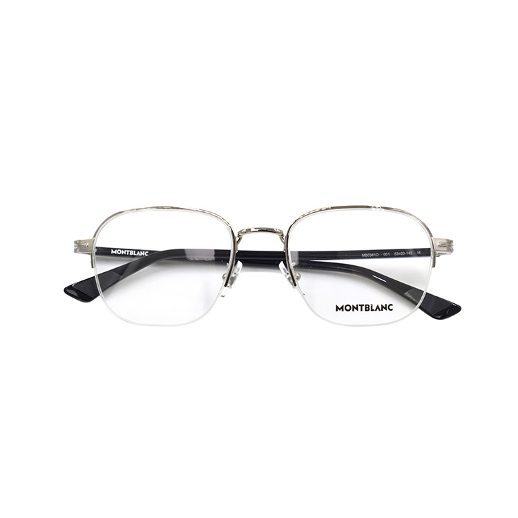 Montblanc Elegant  Oval Alloy Optical Glasses Luxurious and Comfortable. MB0341O-001 圖 4