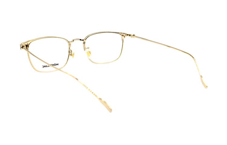 Montblanc Executive Alloy Rectangle Optical Glasses Black for Men. MB0192O-001 圖 4