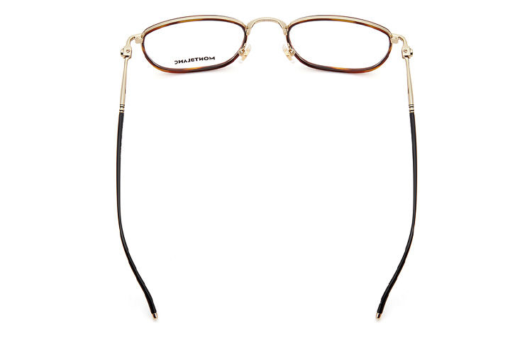 Montblanc Eyeglasses Round Frame Unisex Optical Glasses with Logo Pattern. MB0161O003 圖 3
