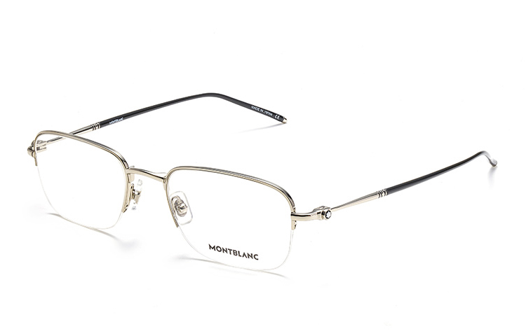 Montblanc Full-Rim Round Square Optical Glasses for Men. MB0131O-002 圖 2