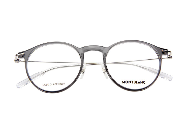 Montblanc Full Rim Round Metal Optical Glasses Unisex Fashion Frame MB0099O 圖 4