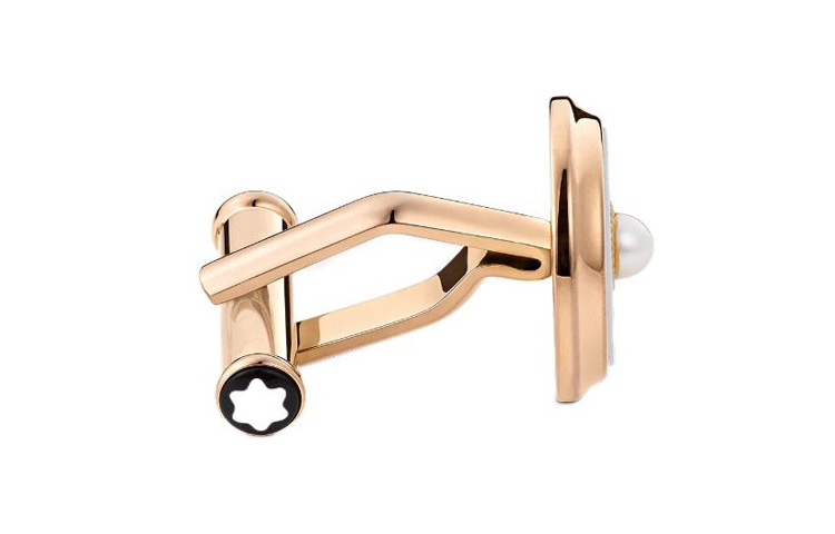 Montblanc Gold  Cufflinks - Fashionable and Stylish Accessory. MB129495 圖 4