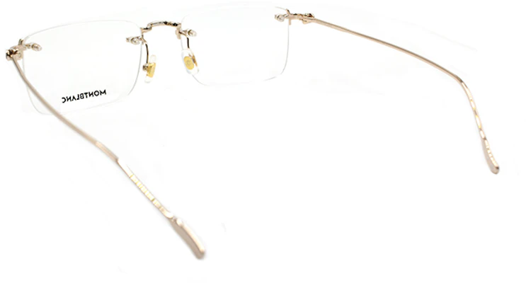 万宝龙金色矩形男士光学眼镜框 MB0241O-002 Shop 万宝龙金色矩形男士光学眼镜框 MB0241O-002