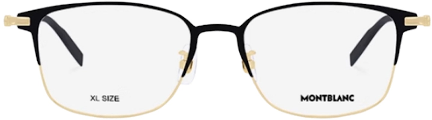 Montblanc Frame Kacamata Pria Emas Titanium Irregular Optik. MB0314OA-002 Lookbook Montblanc Frame Kacamata Pria Emas Titanium Irregular Optik. MB0314OA-002