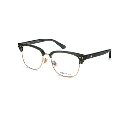 Montblanc Green Square Optical Eyeglass Frames for Men. MB0259OK-008