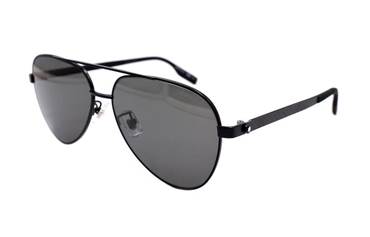 Montblanc Hexa White Star Modern Aviator Polarized Optical Glasses Black . MB0182S-010 圖 3