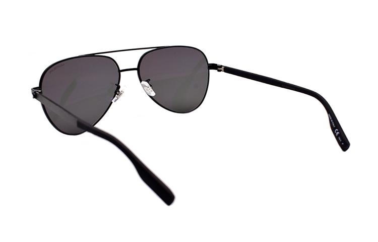 Montblanc Hexa White Star Modern Aviator Polarized Optical Glasses Black . MB0182S-010 圖 4
