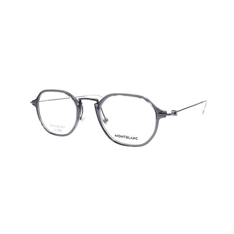 Montblanc Hexagon Star Optical Glasses Business Edition Oval Frame for Men MB0296O-003