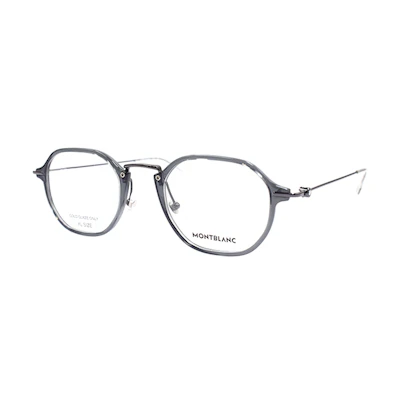 Montblanc Hexagon Star Optical Glasses Business Edition Oval Frame for Men MB0296O-003