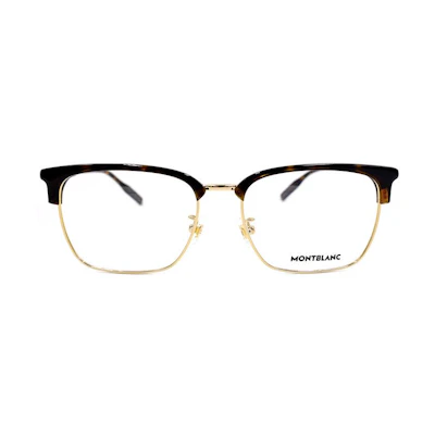 MONTBLANC Hexagon Star Optical Glasses Rectangular Frame for Men. MB0199OA-007