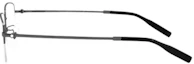 Shop Montblanc Hexagonal Star Titanium Rectangular Optical Glasses Black Frame. MB0313OA-003
