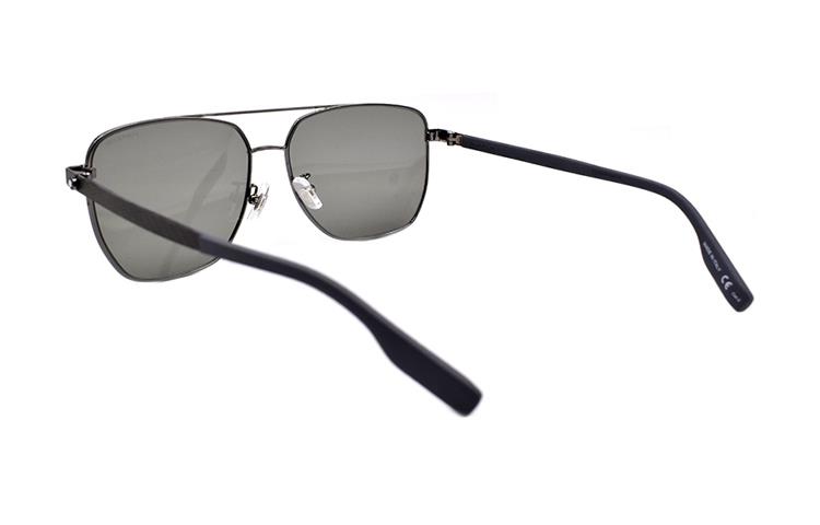 Montblanc Hexagonal White Star  Sunglasses - Gunmetal Color. MB0184SK-002 圖 4