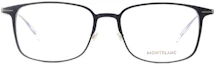 Order Bingkai Optik Montblanc Hexagonal White Star Lelaki. MB0196OK-004